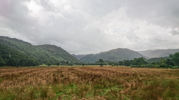 The View Toward Watendlath from the Road