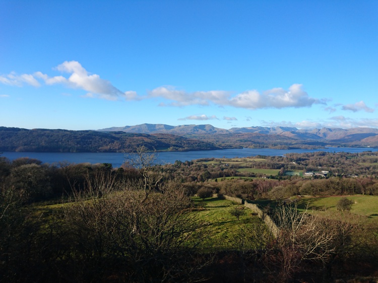 View of Lake Windermere from the Summit